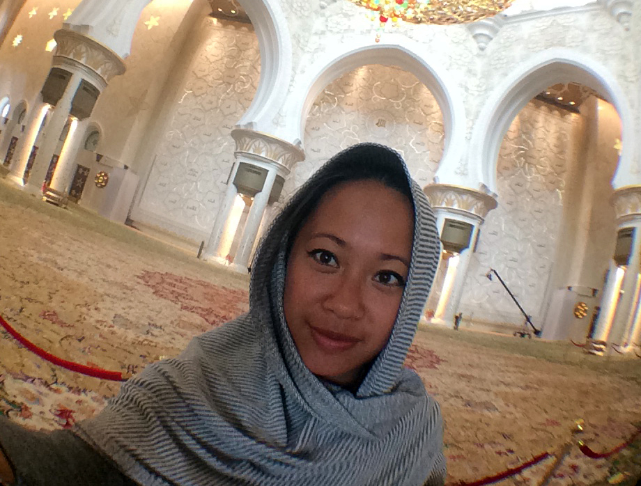 Inside the Sheikh Zayed Grand Mosque, Abu Dhabi
