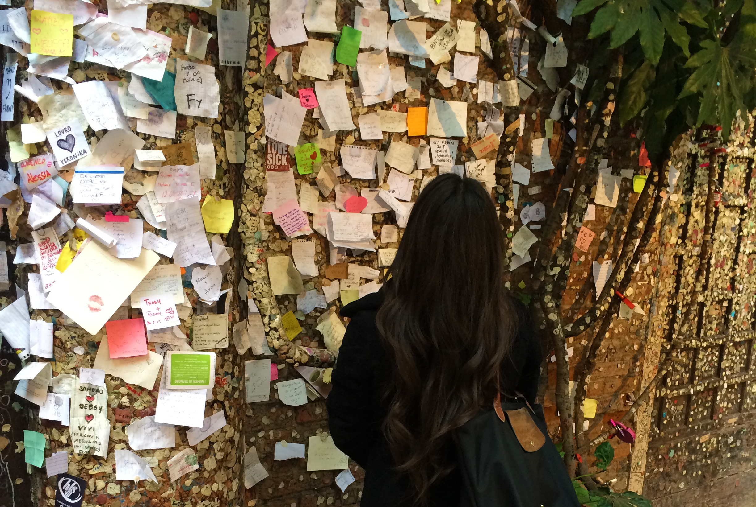 Some of the handwritten love letters to Juliet 