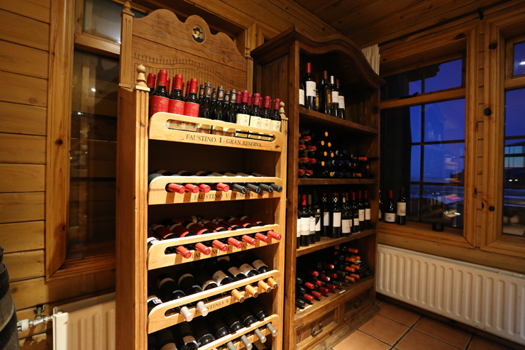 A selection of wine