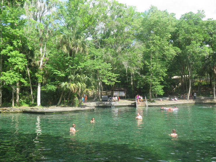 Whiling away the day with good friends at Wekiwa Springs State Park