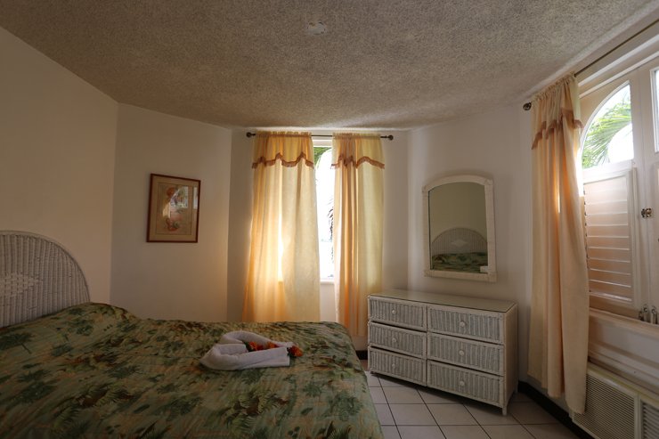 sandcastles jamaica, bedroom, airbnb