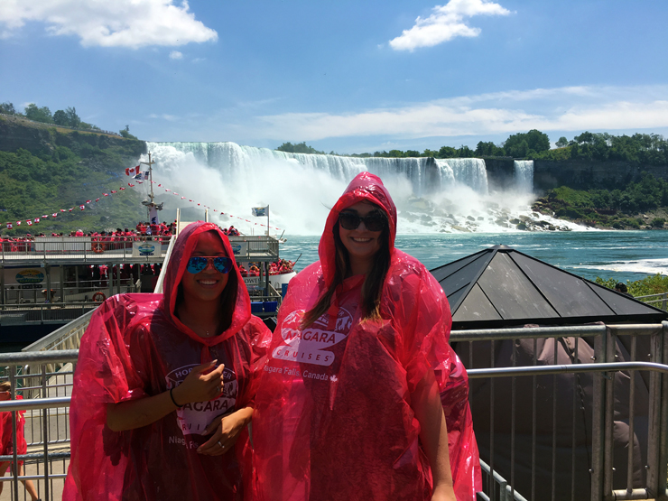 Niagara Falls, Into the Mist, Hornblower cruises, boat ride