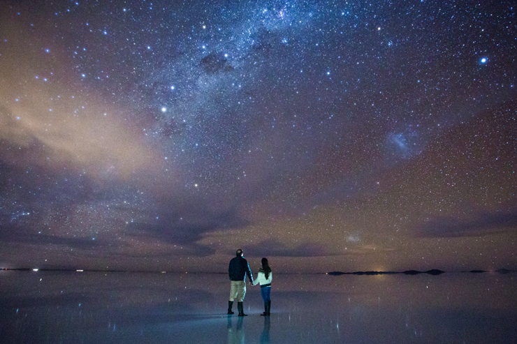 salar de uyuni night