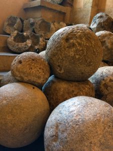 Canon Balls in The Arms Hall