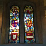 Window with coat-of-arms in the Knights Hall