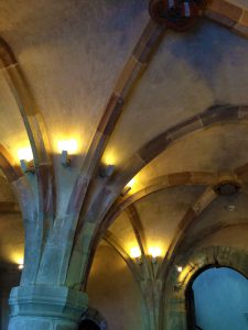 The Vaulted Ceiling of The Little Palace