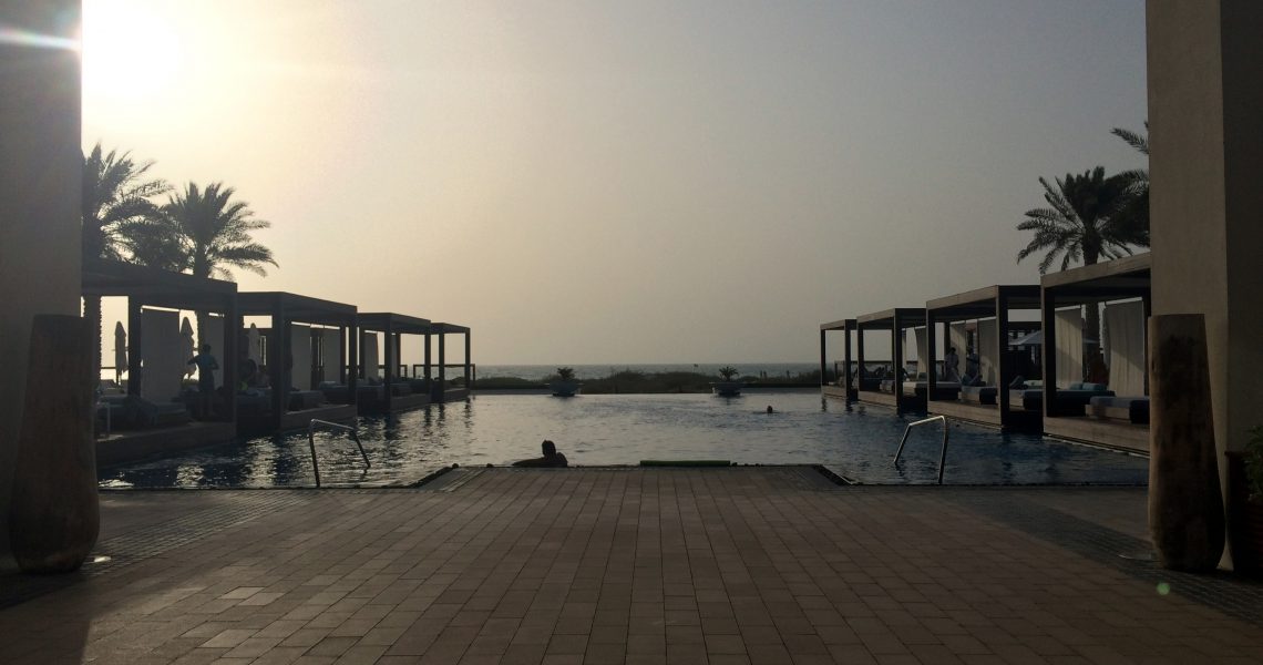 Saadiyat Beach Club Infinity Pool