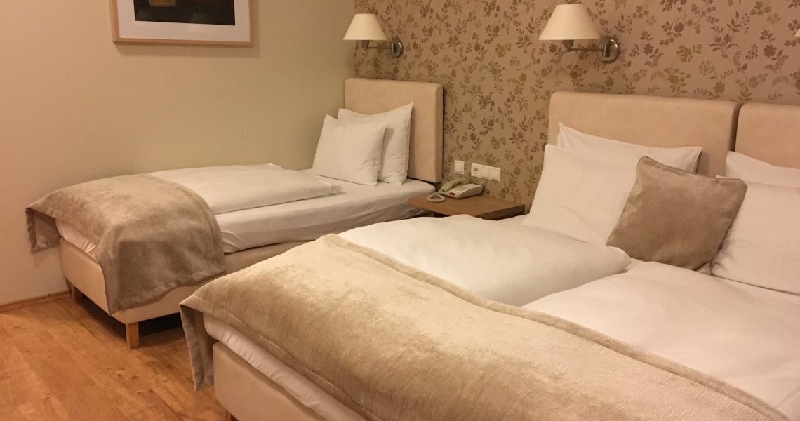 The extra thick duvets and fluffy pillows
