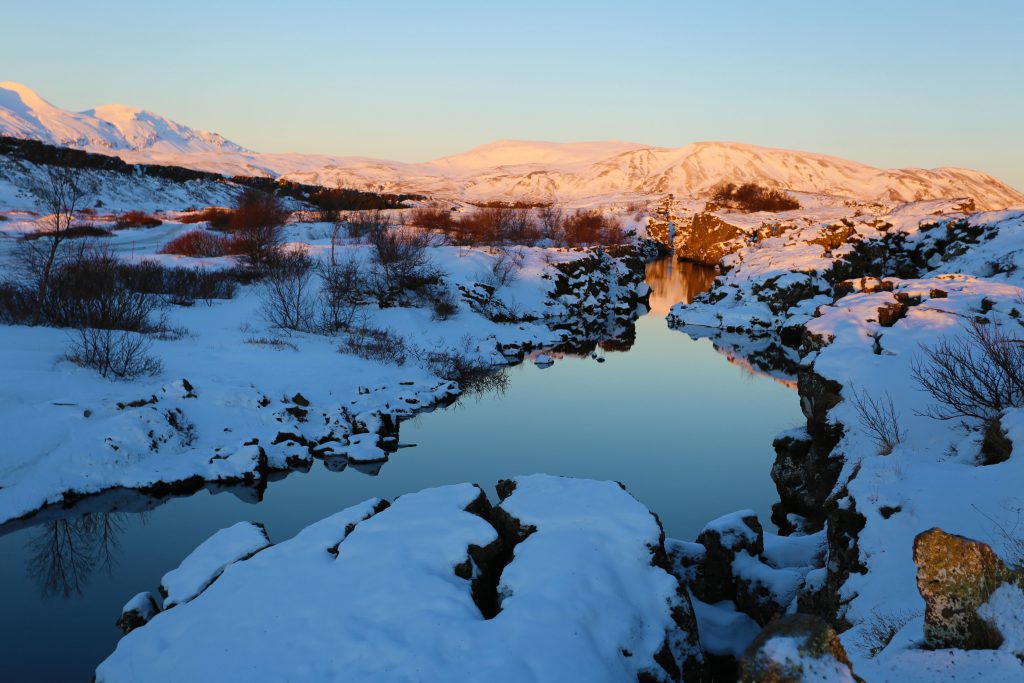 The Silver waters of Silfra