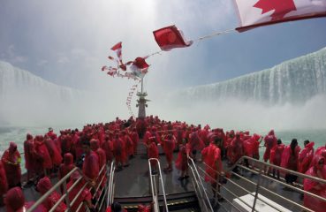 Niagara Falls, Into the Mist, Hornblower cruises, boat ride