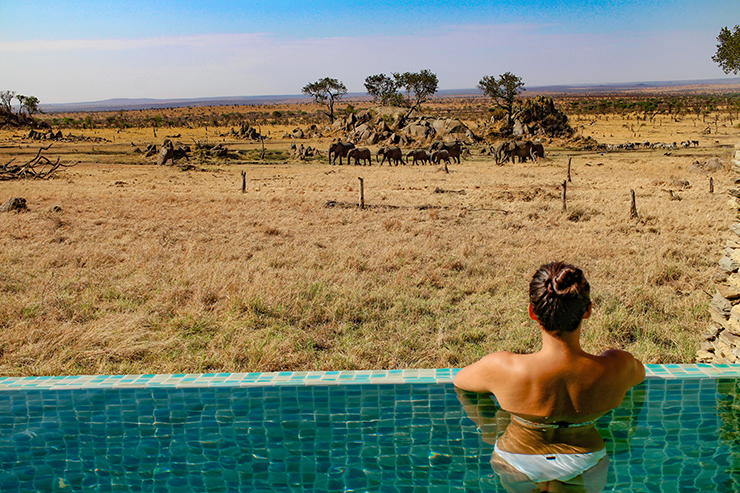 Four Seasons Serengeti, Serengeti National Park, East Africa, Infinity Pool, Tanzania, FSSafari, MyFSSafari, watering hole