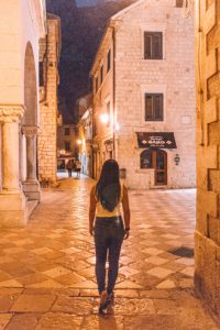 Kotor Montenegro by Night