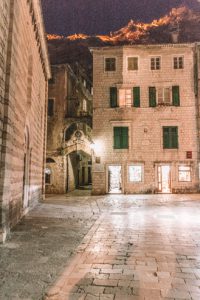 Kotor Montenegro by Night