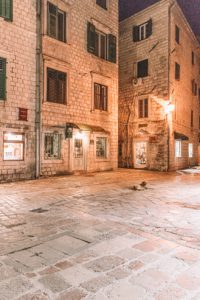 Kotor Montenegro by Night