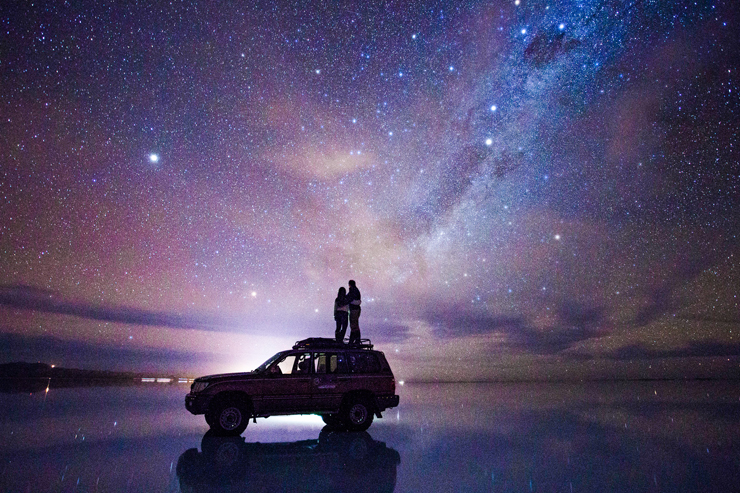 salar de uyuni night